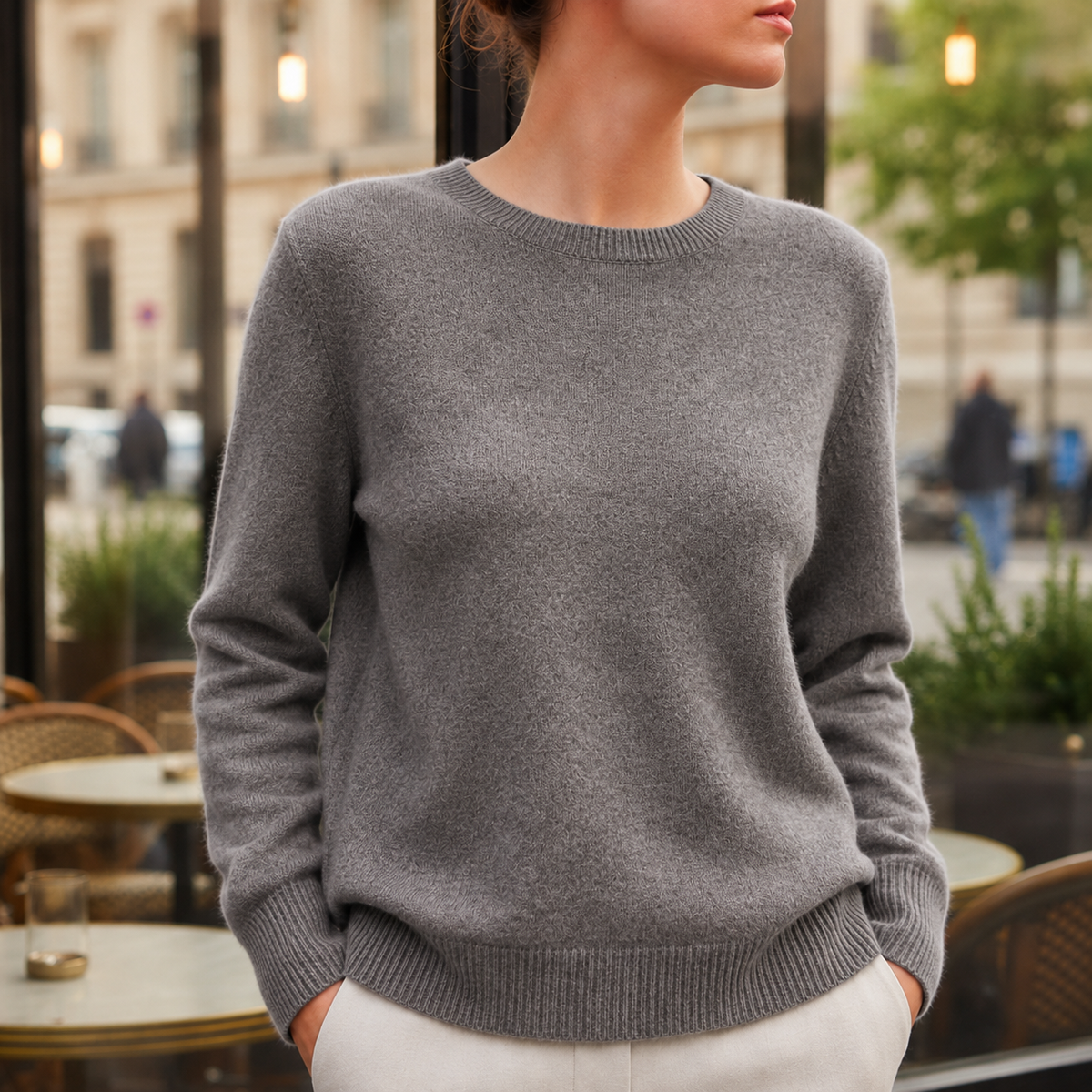 Roquebrune Soft Knit Crewneck Sweater