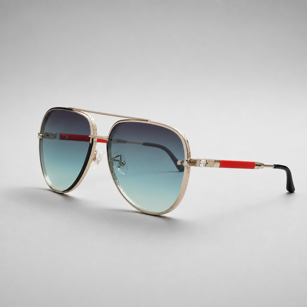 Men's Amorgos Sunglasses in Teal