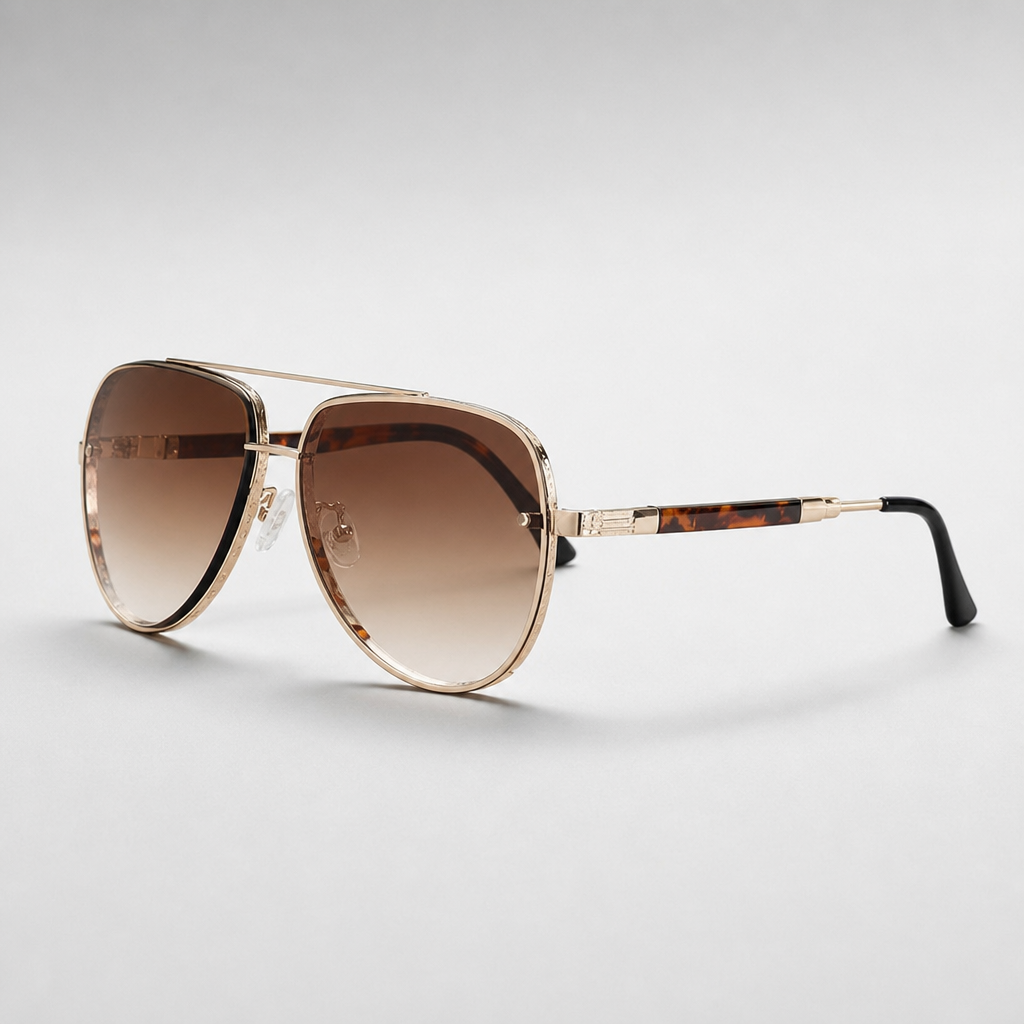 Men's Amorgos Sunglasses in Brown