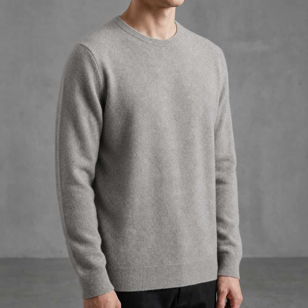 Montepulciano Cashmere Blend Sweater in Gray