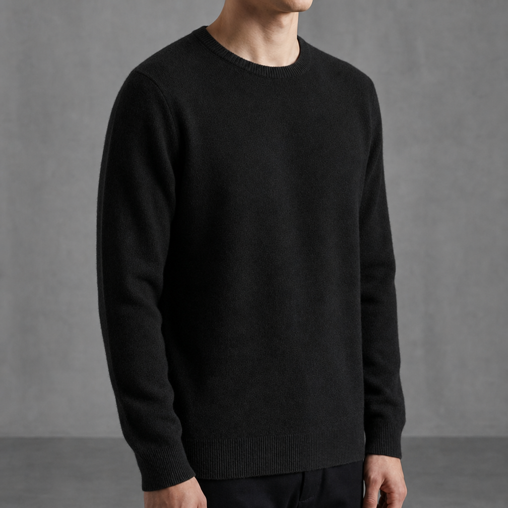 Montepulciano Cashmere Blend Sweater in Black