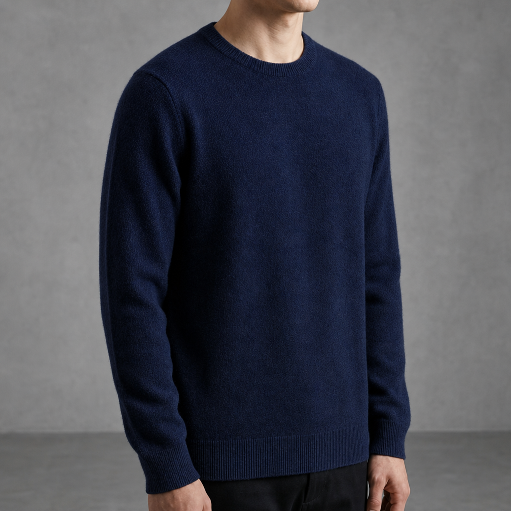 Montepulciano Cashmere Blend Sweater in Navy
